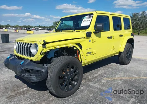 2024 Jeep Wrangler 4Xe Sahara 4Xe z USA, uszkodzony, nr VIN 1C4RJXP68RW254525